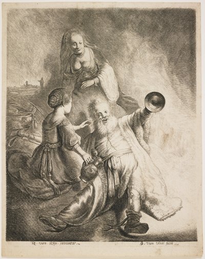 Lot e le sue figlie, 1631 da Jan Georg van Vliet