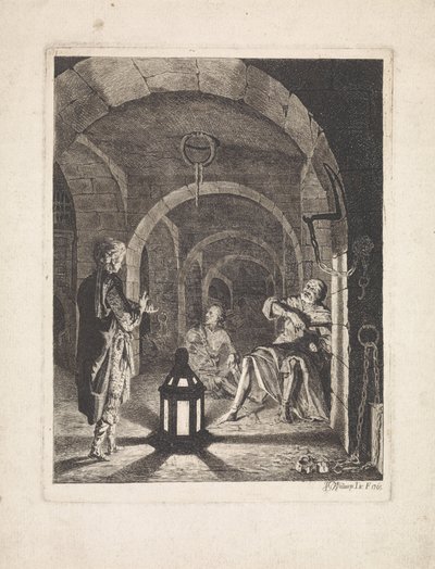 Giuseppe interpreta i sogni del coppiere e del panettiere da Jan Gerard Waldorp