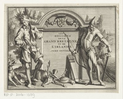Due cacciatori davanti a un