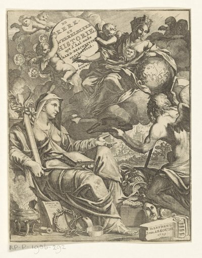 Allegoria sulla storia della chiesa e del mondo De kerk- en weereldlyke historie, uyt d