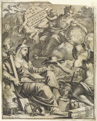 Allegoria sulla storia della chiesa e del mondo da Jan Goeree