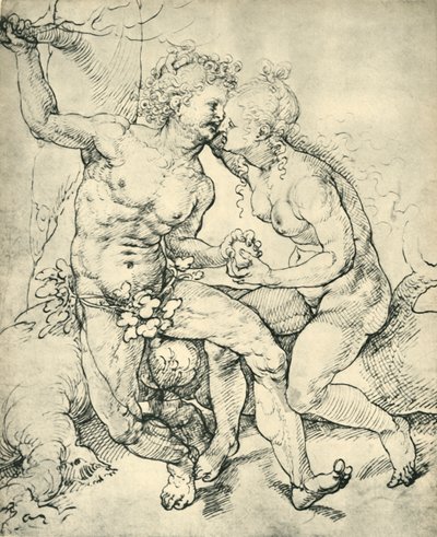 Adamo ed Eva, 1520-1525 da Jan Gossaert