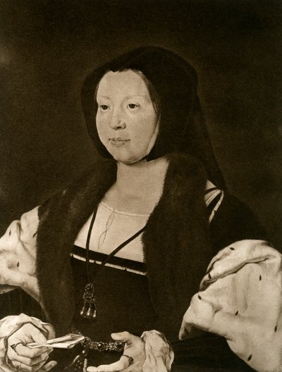 Anne, marchesa di Veere, moglie di Adolphe De Bourgogne, 1927 da Jan Gossaert