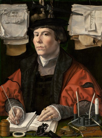 Ritratto di un uomo, possibilmente Jan Snoeck da Jan Gossaert