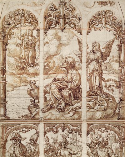 San Giovanni Evangelista riceve le sue visioni sull