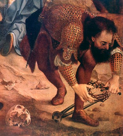 La discesa dalla croce (dettaglio), c. 1520 da Jan Gossaert