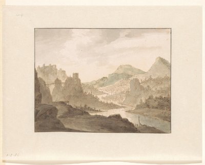 Paesaggio fluviale da Jan Griffier (I)