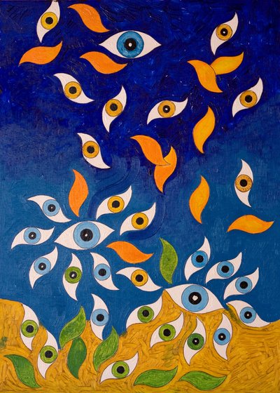 Una Pioggia di Occhi, 2006 da Jan Groneberg