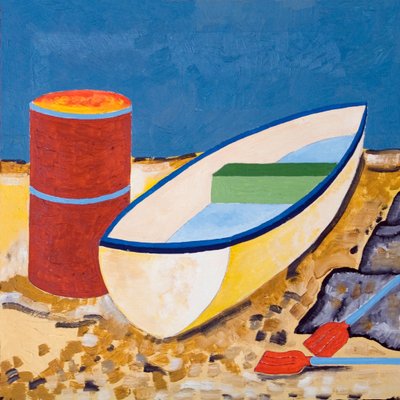 Barca e barile, 2005 da Jan Groneberg