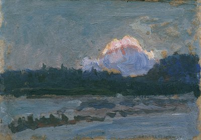Tramonto sui Tatra da Jan Grzegorz Stanisławski