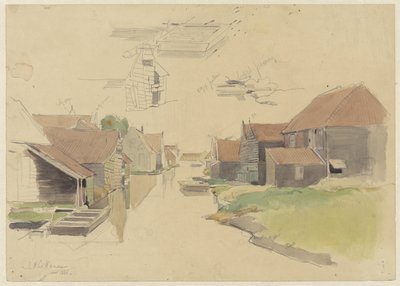 Studi di case nel quartiere Vinkenbuurt, Amsterdam da Jan H.L. Hanau