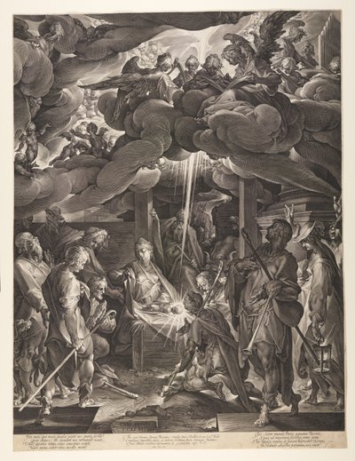 Adorazione dei pastori da Jan Harmensz. Muller