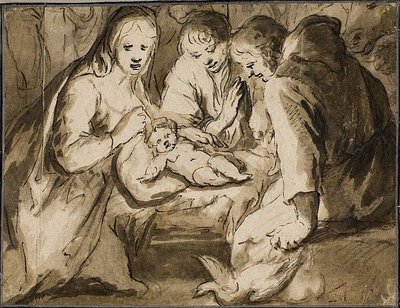 Adorazione dei pastori da Jan Harmensz. Muller