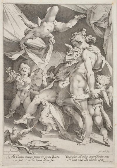 Venere e Mercurio da Jan Harmensz. Muller