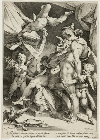 Venere e Mercurio da Jan Harmensz. Muller