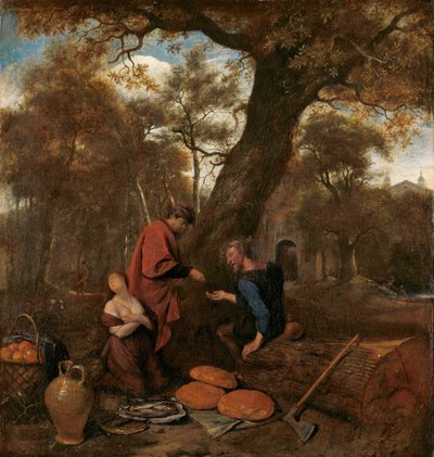 Erisittone vende sua figlia Mestra da Jan Havicksz. Steen