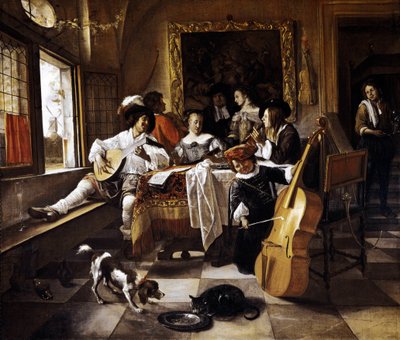 Concerto di famiglia da Jan Havicksz. Steen