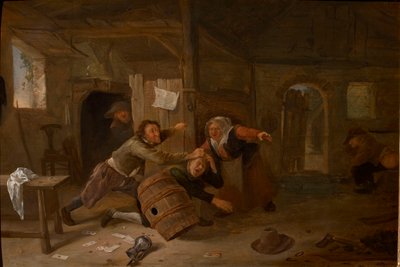 Contadini che combattono da Jan Havicksz Steen