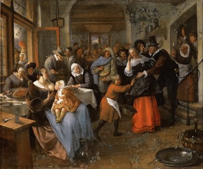 Lo sposo beffato da Jan Havicksz. Steen