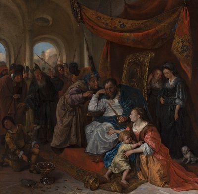 Mosè e la Corona del Faraone da Jan Havicksz. Steen