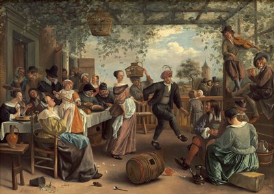 La Coppia Danzante da Jan Havicksz. Steen