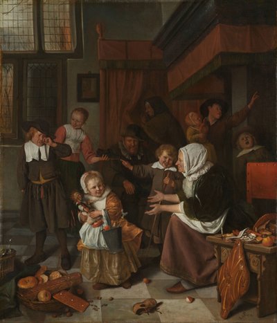 La festa di San Nicola da Jan Havicksz. Steen