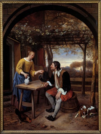 Il riposo del viaggiatore da Jan Havicksz. Steen