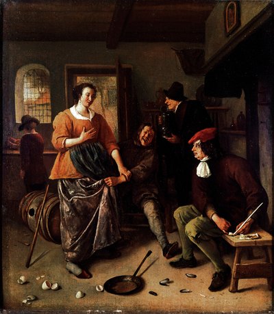 Le uova rotte da Jan Havicksz. Steen