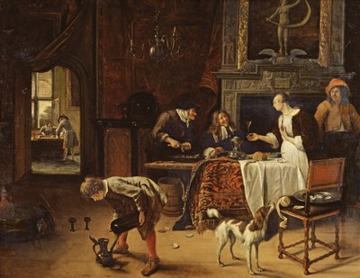 Facile venire, facile andare, 1661 da Jan Havickszoon Steen