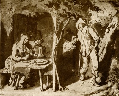 Giardino della taverna da Jan Havickszoon Steen