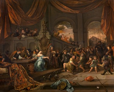 La derisione di Sansone da Jan Havickszoon Steen