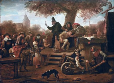 Il ciarlatano da Jan Havickszoon Steen