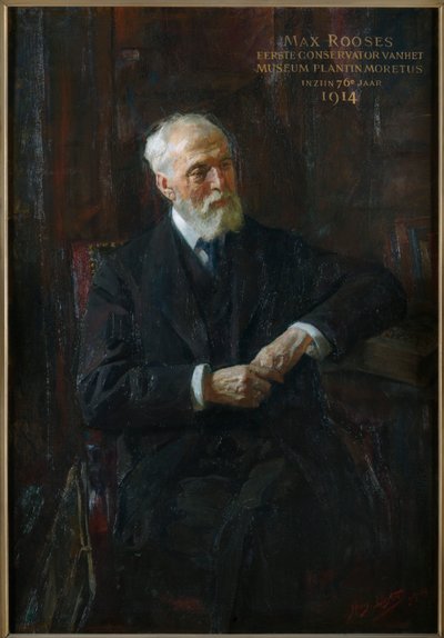 Ritratto di Max Rooses da Jan Hendrik Luyten