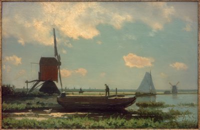 Paesaggio di polder da Jan Hendrik Weissenbruch
