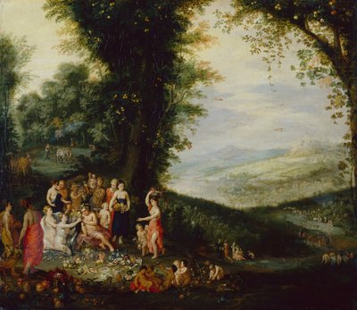 Il trionfo di Bacco da Jan II and Balen Jan van Brueghel