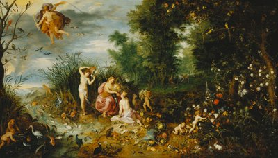 I quattro elementi da Jan II Brueghel