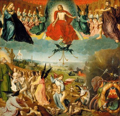 Il Giudizio Universale, c.1525 da Jan II Provost