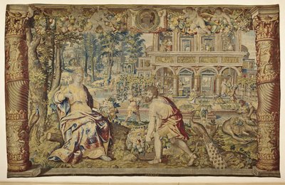 Vertumno e Pomona, c.1630 da Jan II Raes