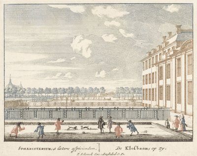 Gioco di Klosbaan al Palazzo Het Loo, 1694-97 da Jan I van Call
