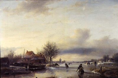 Paesaggio invernale da Jan Jacob Spohler