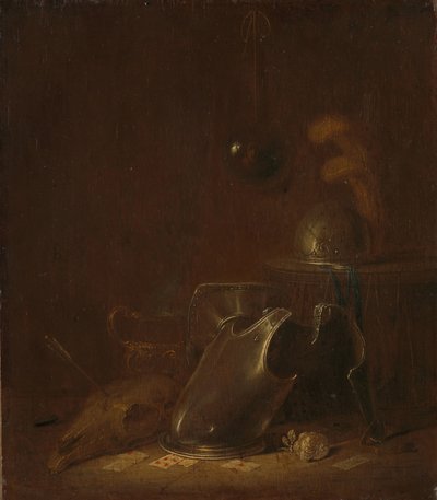 Natura morta con strumenti di guerra da Jan Jansz Buesem (attributed to)