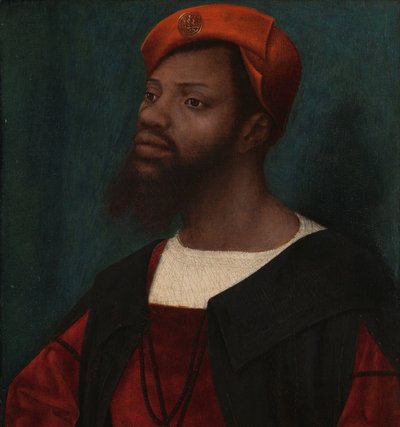 Ritratto di un uomo sconosciuto da Jan Jansz Mostaert