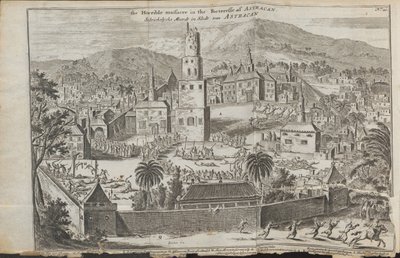 Le rivolte di Stepan Razin ad Astrakhan Da: Drie aanmerkelyke reizen, 1675 da Jan Jansz. Struys