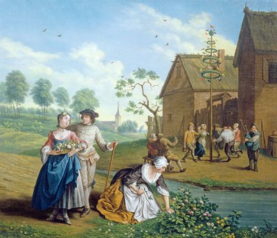 Le quattro stagioni: Primavera da Jan Josef the Elder Horemans