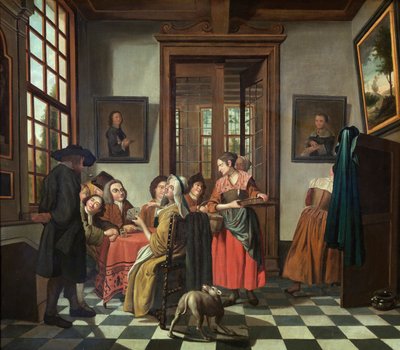 Gioco di carte da Jan Josef the Younger Horemans