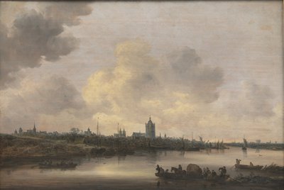 Veduta della città di Arnhem da Jan Josefsz van Goyen