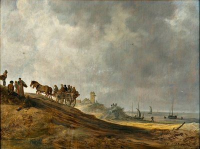 Immagine della spiaggia da Jan Josephsz van Goyen