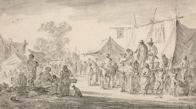Fiera di paese, 1653 da Jan Josephsz van Goyen