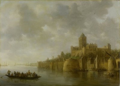 Il Valkhof a Nijmegen da Jan Josephsz van Goyen