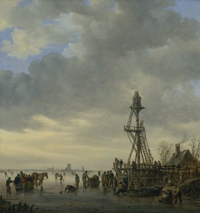 Il molo da Jan Josephsz van Goyen